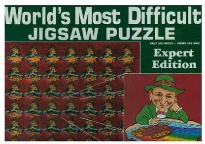 Buffalo Games Leprechauns Luck - World Most Difficult Jigsaw Puzzle (Expert Edition)