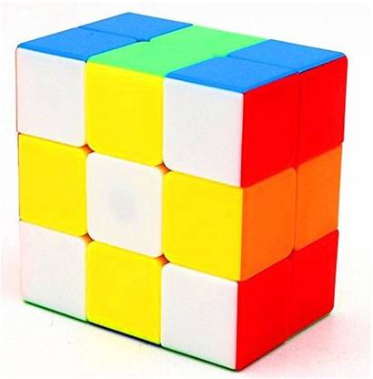 Cuberspeed 3X3X2 Stickerless Cuboid Cube Cube Style 332 Magic Cube Tower Shaped 3X3X2 Magic Cube