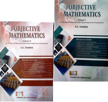 Objective Mathematics-R. D. SHARMA(2 Vol.Set)