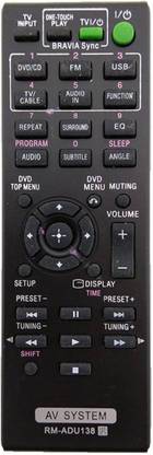 Ehop RM-ADU138 Compatible For ny AV System Sony Remote Controller