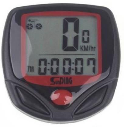 AltiCare 15 Function Waterproof Bicycle Speedometer, Odometer, Watch, etc. Digital Speedometer