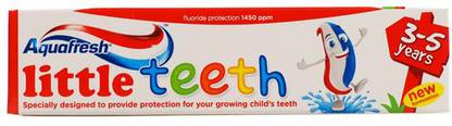 Aqua Fresh Little Teeth Toothpaste (3-5Y) - 50ml Toothpaste