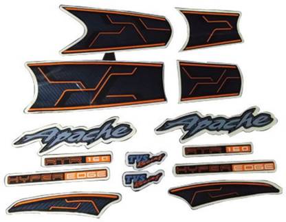 TVS Sticker & Decal for Bike