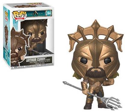 Funko Aquaman Movie (2018) - Aquaman (Arthur Curry as Gladiator) Pop Figure #244