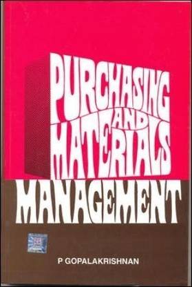 Purchasing and Materials Management
