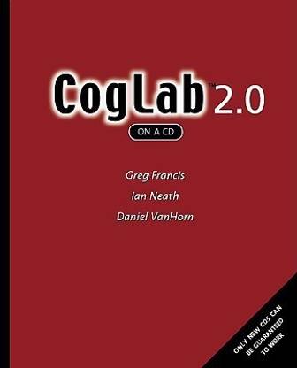 Coglab on A CD, Ver 2.0 4e