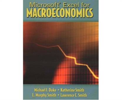 Microsoft Excel for Macroeconomics