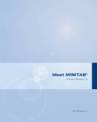 MINITAB Student Version 14 for Windows