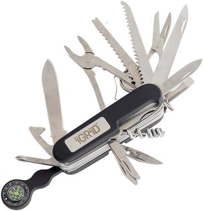 iGRiD All rounder 24 Function Multi Utility Swiss Knife