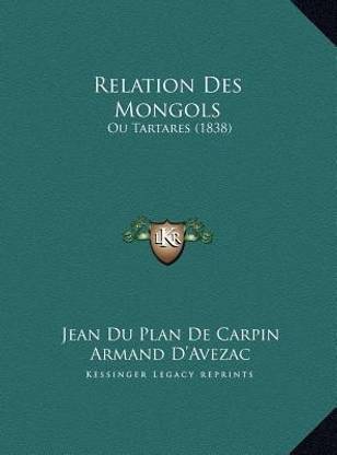 Relation Des Mongols
