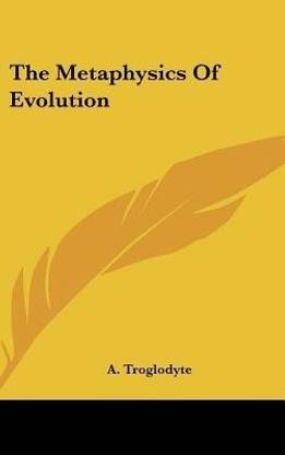 The Metaphysics of Evolution