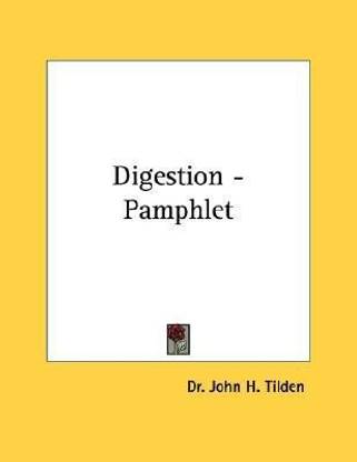 Digestion - Pamphlet