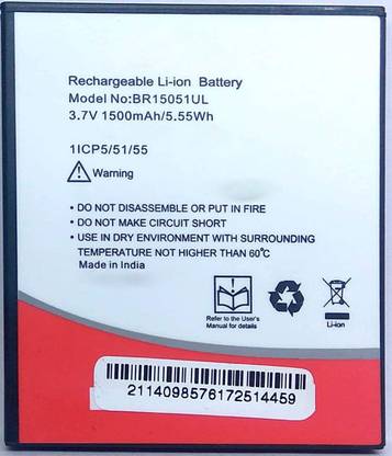 mobotek Mobile Battery For  Intex AQUA