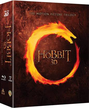 The Hobbit Trilogy - 3 Movies Collection - An Unexpected Journey + The Desolation of Smaug + The Battle of the Five Armies (Blu-ray 3D & Blu-ray) (12-Disc Box Set)