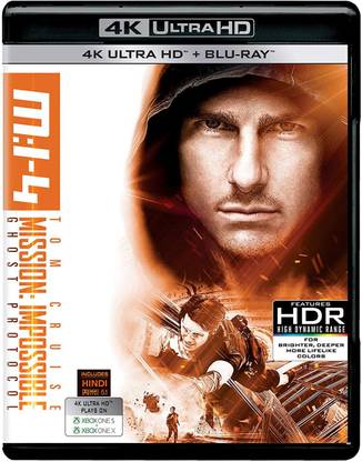 Mission: Impossible 4: Ghost Protocol (4K UHD & HD) (2-Disc)