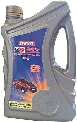 Servo 0W-20 Petrol Engine Oil New Generation Vehicles Synthetic Blend Engine Oil