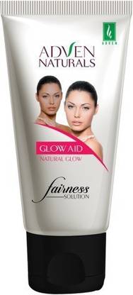 Adven Naturals Glow Aid Natural Glow Fairness Solution All Purpose Cream With Aloevera, Beberis, Calendula Which Suits Every Type of Skin in All Weather Conditions 100 g