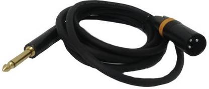 Gadget-Wagon P 38 6.3 mm mono to XLR Male 3 pin Cable 1.5 meters DJ80 Straight TS Patch Cable