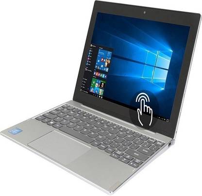 Lenovo MIIX 320 Intel Atom - (4 GB/128 GB EMMC Storage/Windows 10 Home) 80XF00DFIN 2 in 1 Laptop