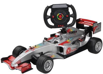 RGB GROUP F1 Champion Ultrasonic Speed Model 27mhz Modern Car, Remote Control Racing Car with Fast Acceleration Forward Reverse Gearbox, Left/Right Turning, Doing Donuts in 360° for Boy 3 Years Plus