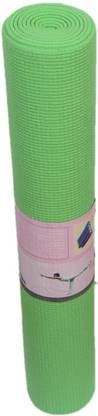 Tiipro Yoga Mat Exercise Mat Length=5.5 feet & Width=2 feet Green 4 mm Yoga Mat