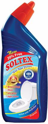 SOLTEX Toilet Cleaner Blue 1 Ltr Liquid Toilet Cleaner