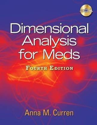 Dimensional Analysis for Meds (Book Only)