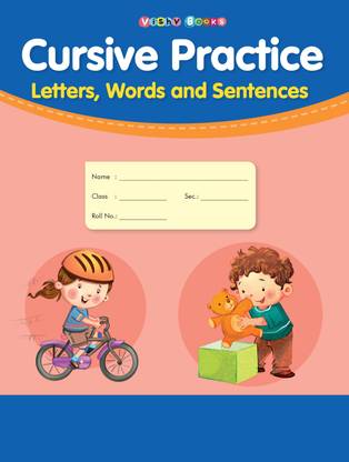 Cursive Practice Letters, Words and Sentences