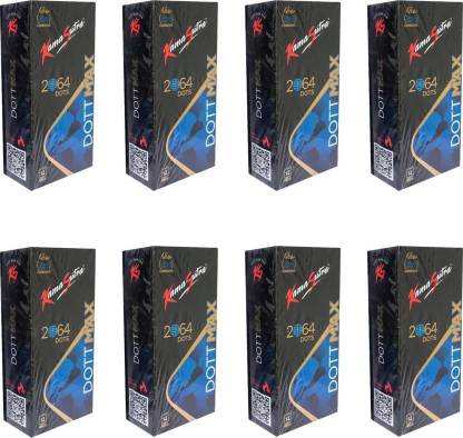 Kamasutra New 2064 Dott MAX 12X8=96, Combo Pack (Concealed/Confidential Packaging) Condom