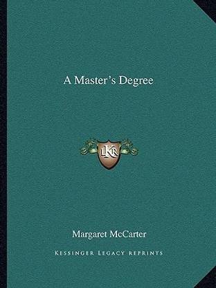 A Master's Degree