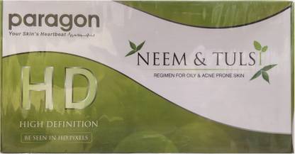 Paragon NEEM TULSI HD FACIAL KIT REGIMEN FOR OILY AND ACNE PRONE SKIN