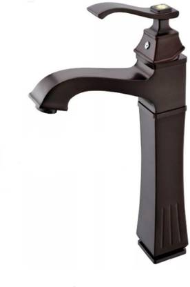 CORE high neck basin black Pillar Tap Faucet