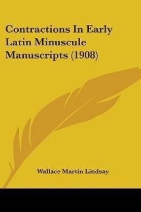 Contractions In Early Latin Minuscule Manuscripts (1908)