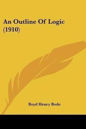 An Outline Of Logic (1910)