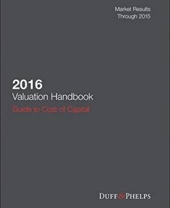 2016 Valuation Handbook