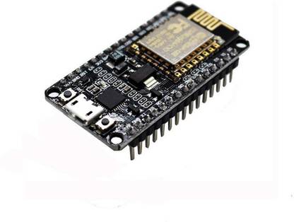 AMICIKART ESP8266MOD (ESP-12E) Wireless Module NodeMcu Lua WIFI Development Board with Pcb Antenna and Usb Port Micro Controller Board Electronic Hobby Kit