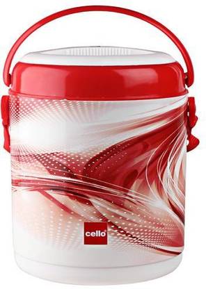 cello Lunch Box Mark 3 Deluxe 390 ml 3 Containers Stainless Steel, Plastic Office Lunch Box
