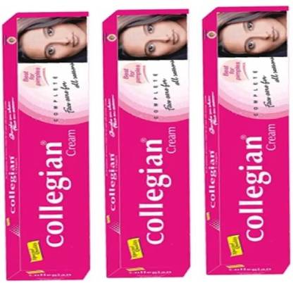 collegian fairness cream face treatment 20g pack of 3