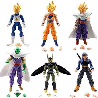 Genrc Bigz Dragon Ball Z Super Dragon Stars Toys Goku Action Figure Goku Gohan Vegeta Trunks Super Saiyan Piccolo Cell Dbz 6X 5
