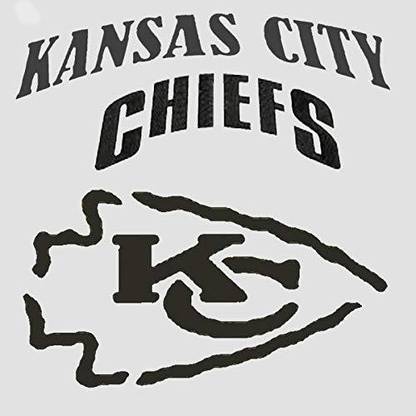 Genrc Kansas City Chiefs Mylar Stencil Football Stencils Sports Mancave Signs Design Size 11"W X 11 6"H 11"Wx11"H