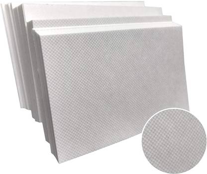 IMPRINT 100 White Grained/Self Designed Card Paper Business Cards, Blank Visiting Card for Home & Office use Can Write on and are Used for Various Purposes(100 Pcs Set) Business Card