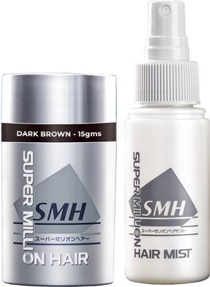 Super Million Hair Fibers and Mist Combo 15ms Dark Brown