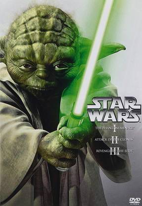 Star Wars: Prequel Trilogy - Episode I: The Phantom Menace + Episode II: Attack of the Clones + Episode III: Revenge of the Sith (3-Disc Box set)