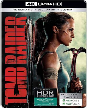 Tomb Raider (Steelbook) (4K UHD + Blu-ray 3D + Blu-ray)