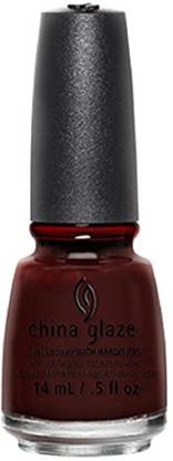 CHINA GLAZE Nail Polish, Drastic, Brown