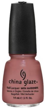 CHINA GLAZE Nail Lacquer, Dress Me Up, 0.5 Fluid Ounce Peach