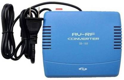 TECHGEAR RF Modulator AV-RF AV to TV RCA Ant Input to F Type Coax Output Converter 220V Media Streaming Device