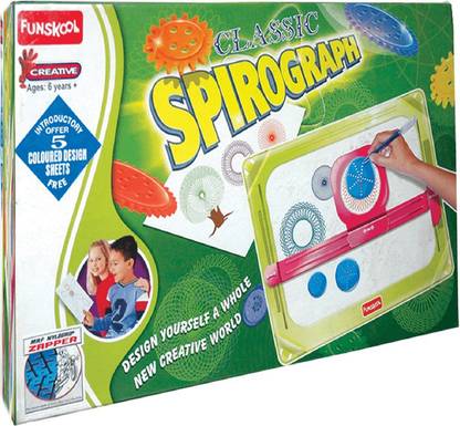 FUNSKOOL Classic Spirograph Board Game Accessories