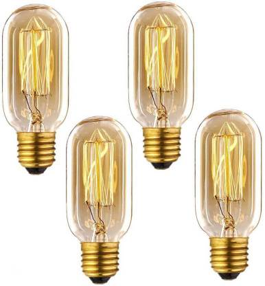 PRADHUMAN 40 W Basic Round E24 Decorative Bulb