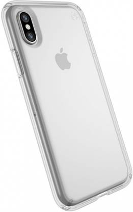 SUPER CASE Back Cover for Apple Iphone X Transparent, Plain Back Cover